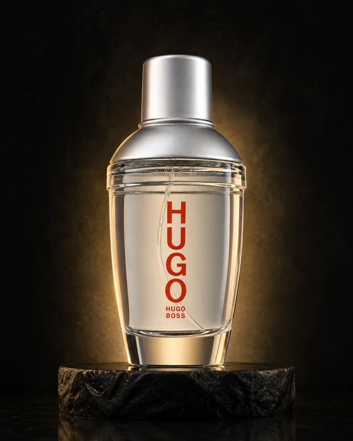 Hugo Boss Bottled Iced EDT fragrance bottle