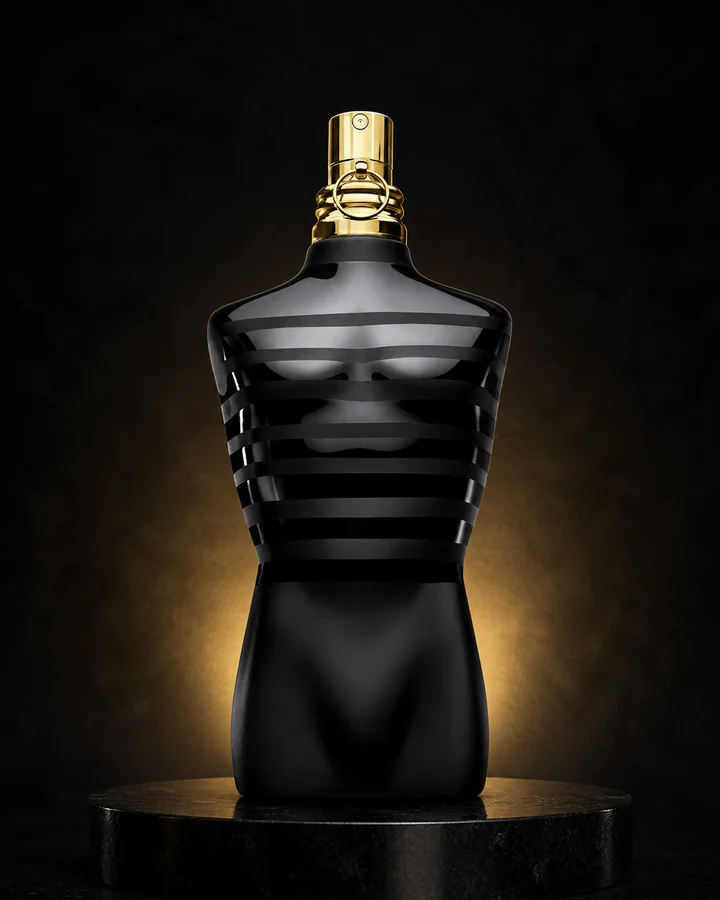 Jean Paul Gaultier Le Male Le Parfum EDP Intense fragrance bottle