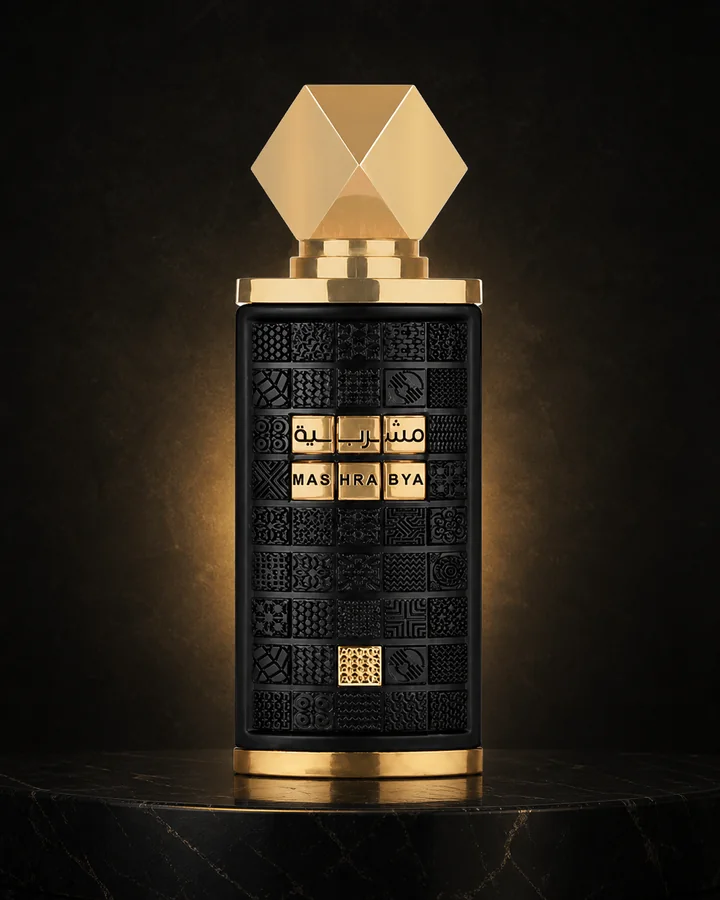 Lattafa Mashrabya EDP fragrance bottle