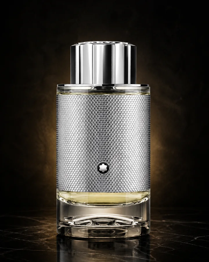 Montblanc Explorer Platinum EDP fragrance bottle