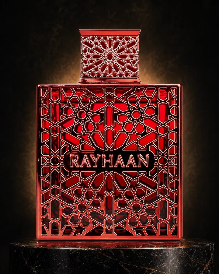 Rayhaan Crimson EDP fragrance bottle
